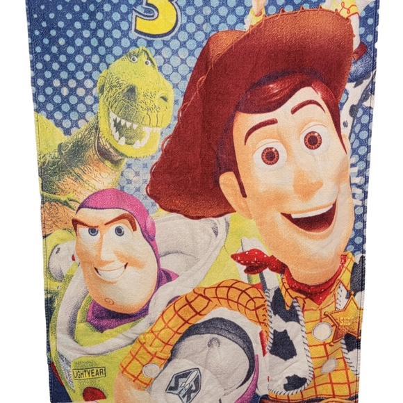 Disney Pixar Toy Story 3 Vintage Beach Pool Graphic Oversized Towl - Picture 4 of 15